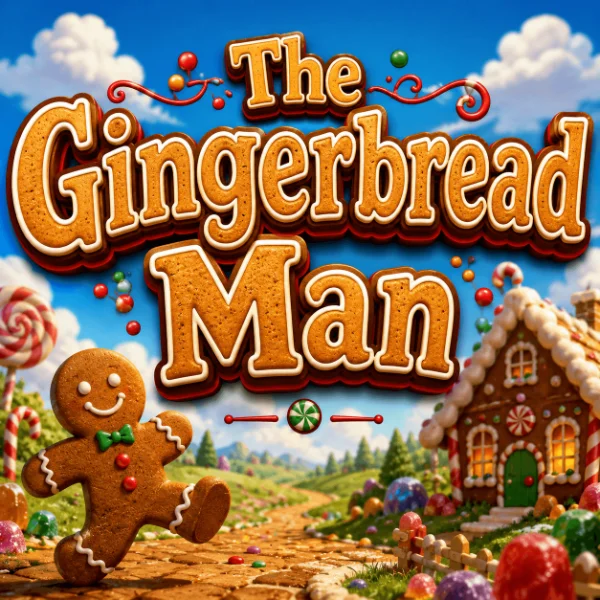 Gingerbread Man Afiș spectacol Gingerbread Man, pregătit de copiii de la SAM