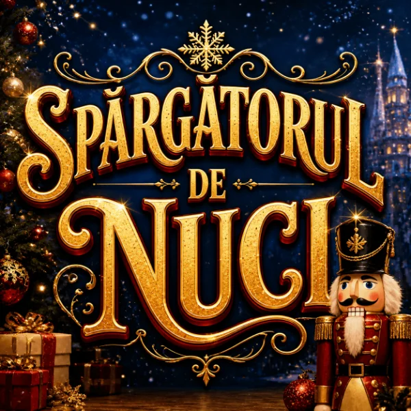 Spărgătorul de nuci Afiș spectacol Spărgătorul de nuci, pregătit de copiii de la SAM
