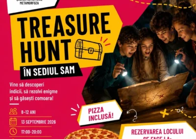 Treasure Hunt la SAM, vânătoare de comori pentru copii
