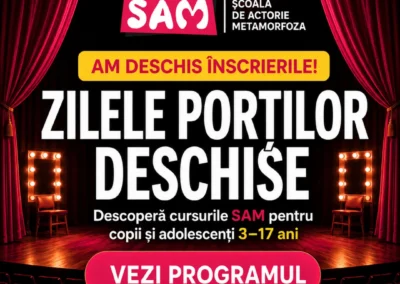Zilele Porților Deschise la SAM, ateliere gratuite